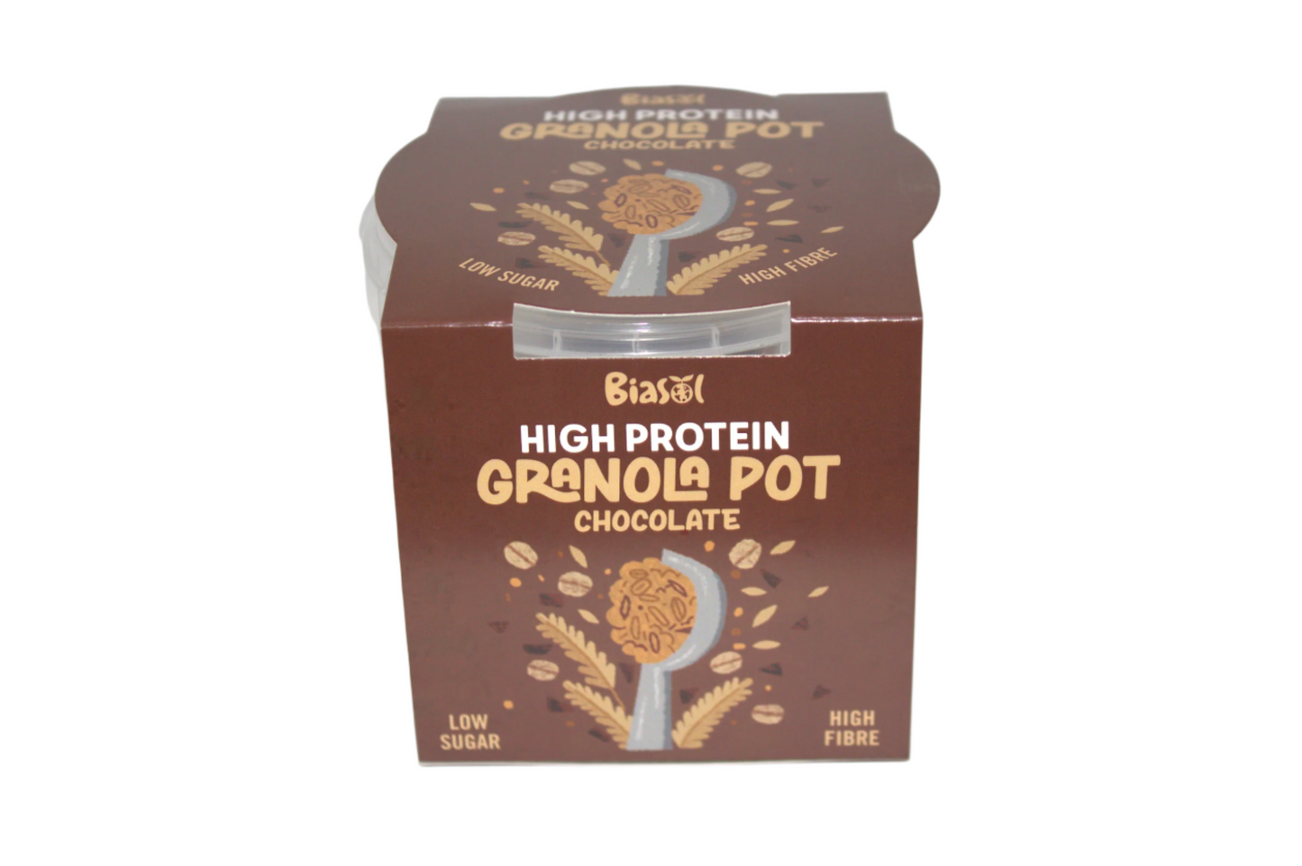 (5 Pack) High Protein Granola Pot 60g - Chocolate