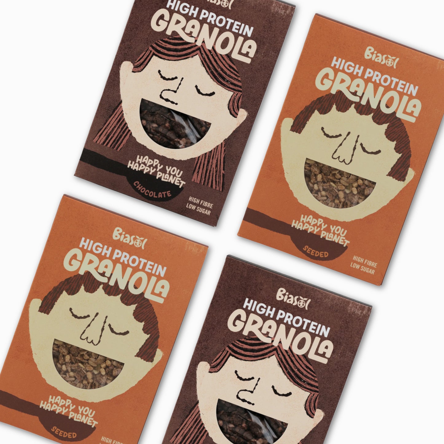 Mixed Protein Granola Pack – 4 x 350g