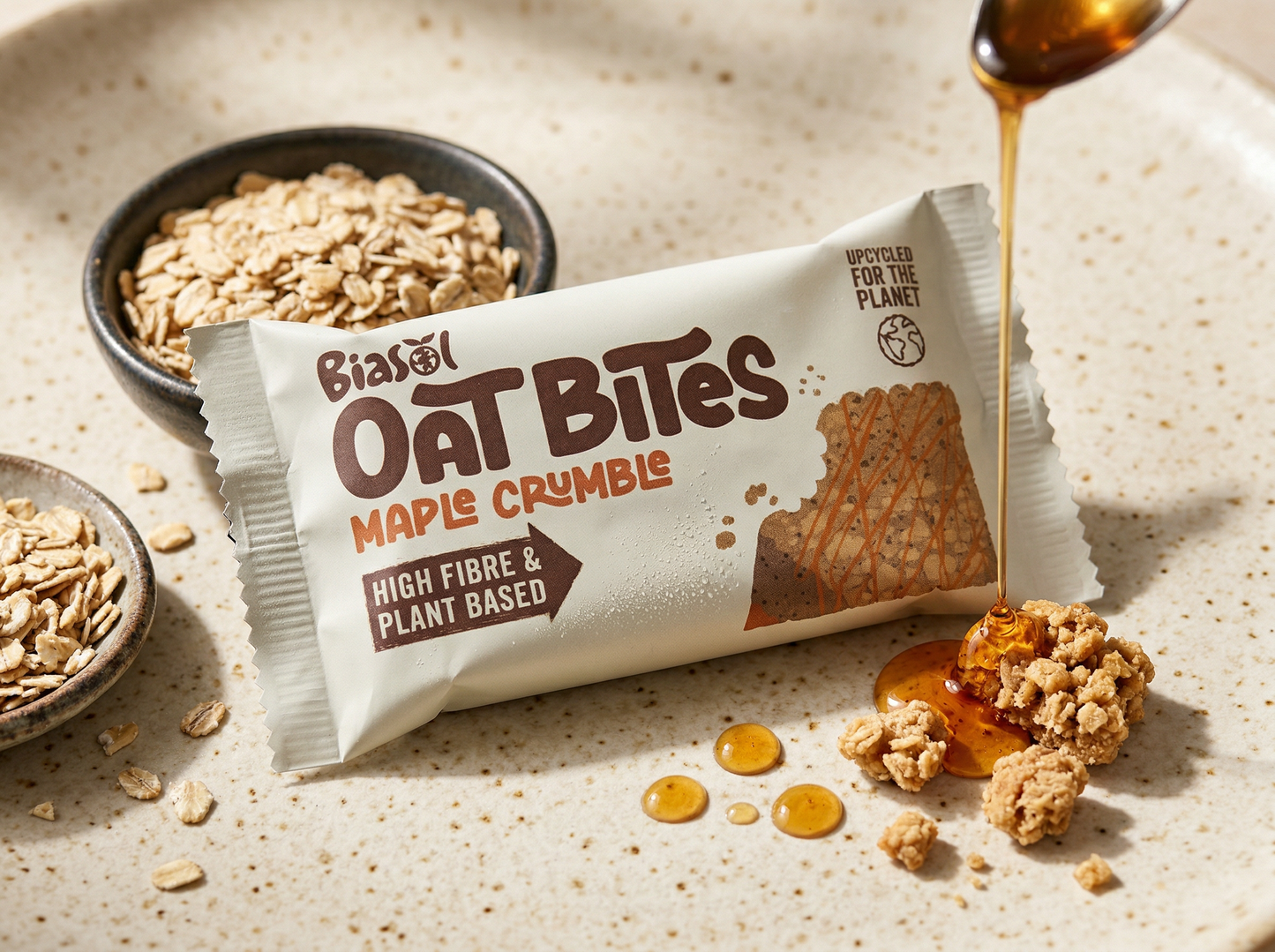 Maple Crumble Oat Bites 60g - (Case of 14)