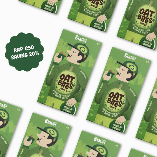 Multipack (5 x30g) Oat Bites Apple - Case of 10
